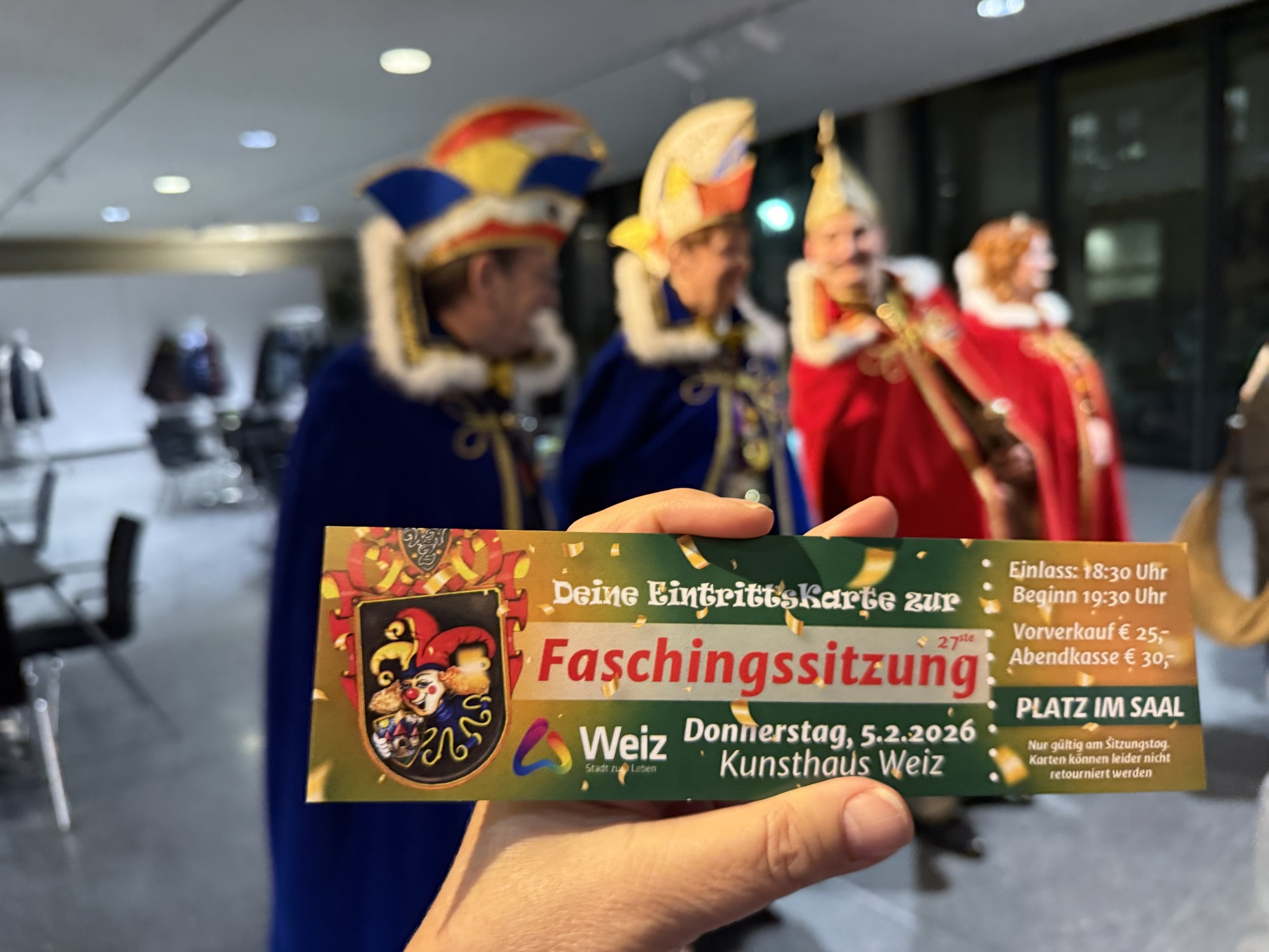 Weiz, Fasching und ein Blick von außen