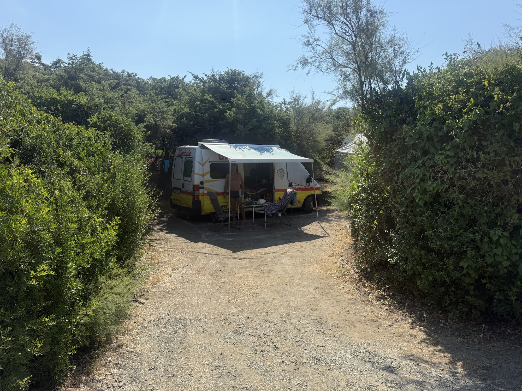 Endlich Toskana – unser Campingplatz ist ein Glücksgriff